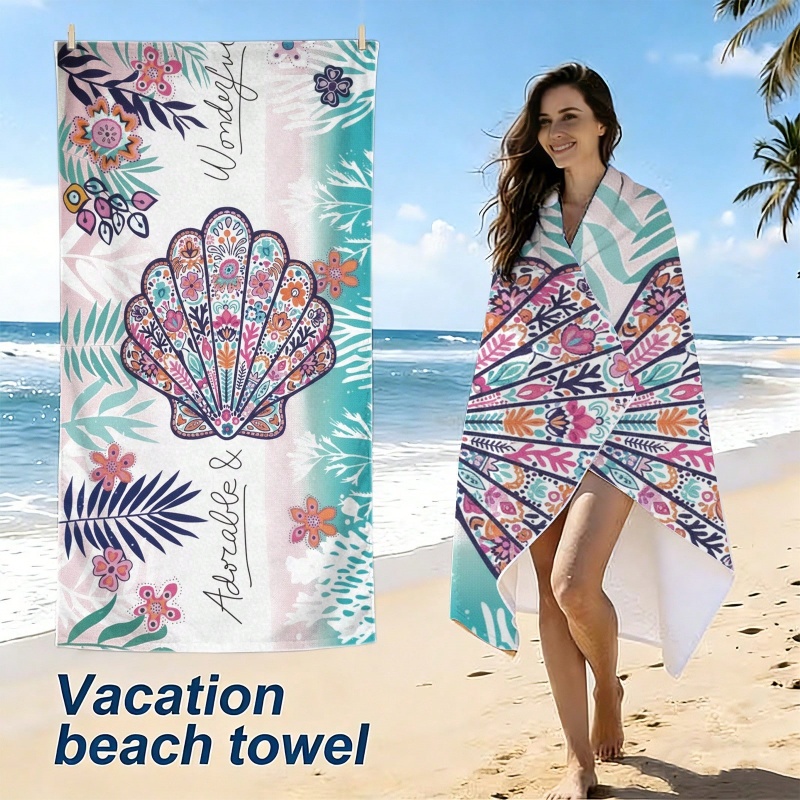 Handuk Pantai Mikrofiber Cepat - Beach Towel Large ulasan dan harga