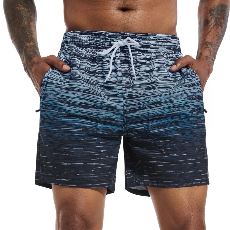 Celana Renang Pria Bergaris Om - Trunks Board Surf ulasan dan harga