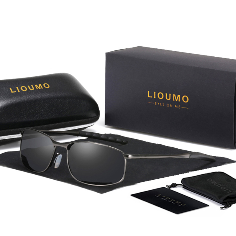 Lioumo Merek Desain Penerbanga - Sunglasses Aviator Polarized ulasan dan harga