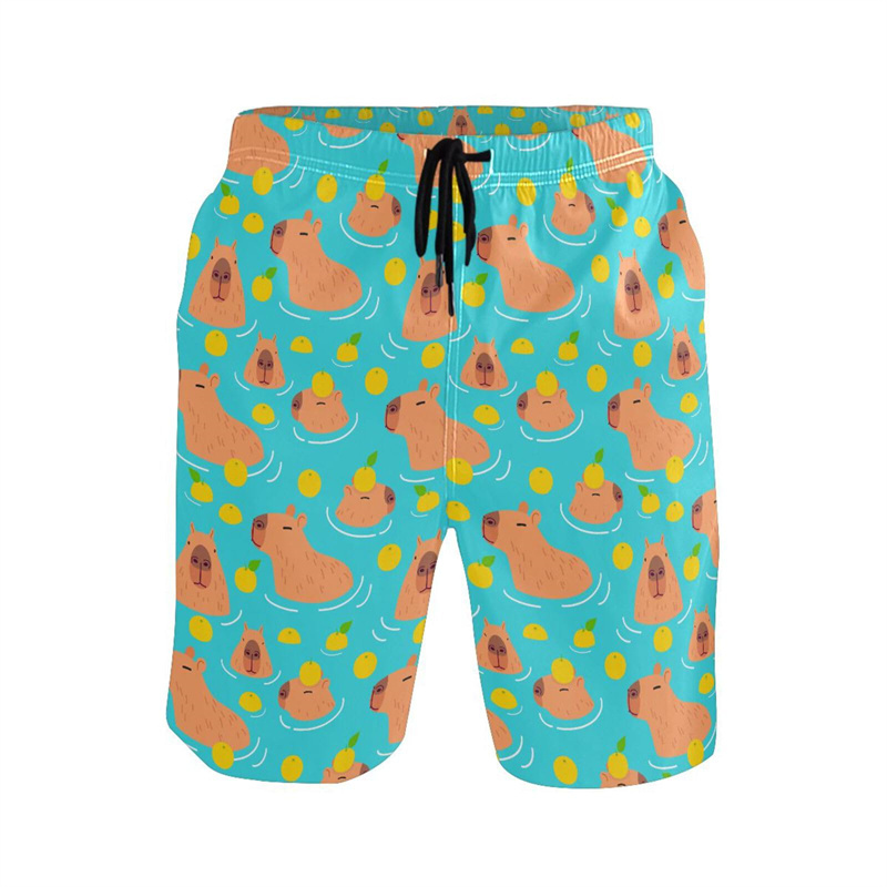 Celana pendek pantai motif kar - Trunks Board Surf ulasan dan harga